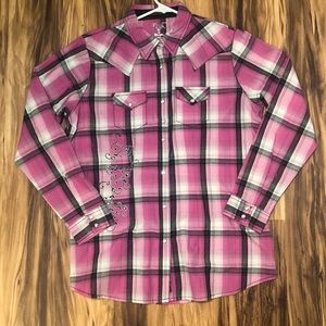 Rock 47 WRANGLER Women’s Button Down Shirt